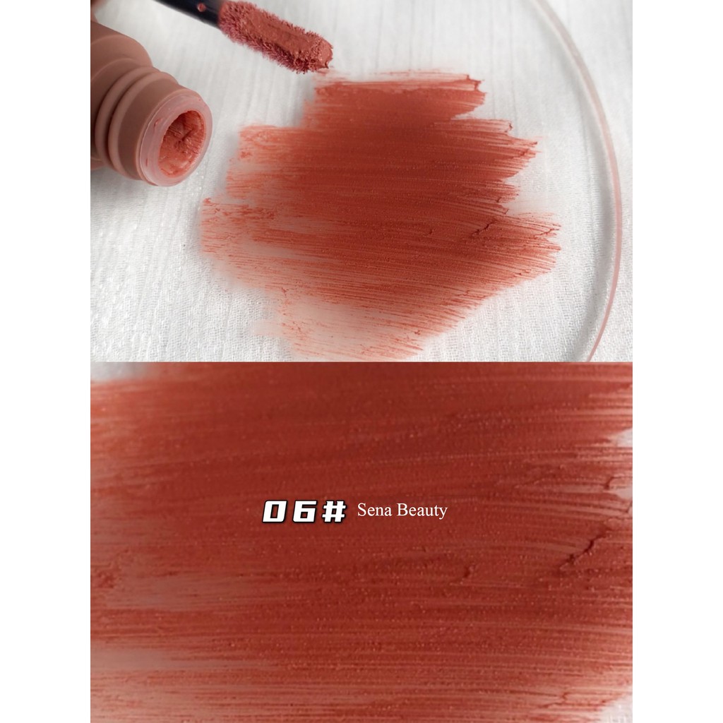 Son kem lì Herorange Vuông Matte Lip Color Sena Beauty | BigBuy360 - bigbuy360.vn