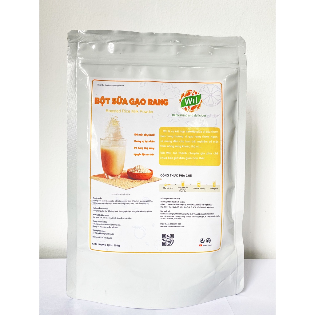 Bột Sữa Gạo Rang