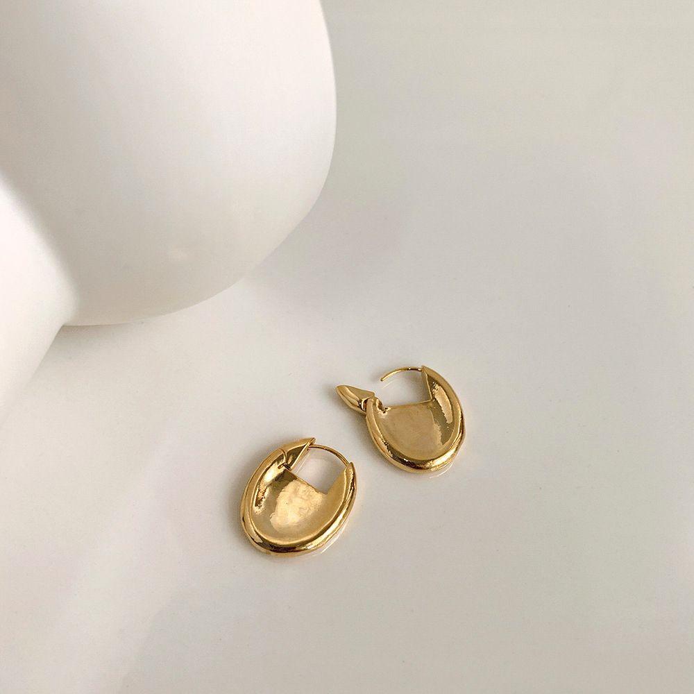 Khuyên Tai Vòng Đơn Giản Thời Trang Punk Cho Nữ