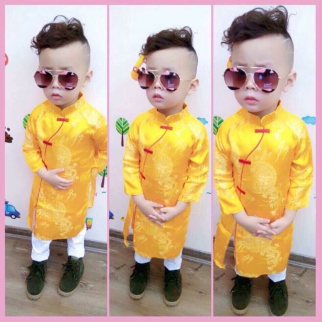 Áo dài nam đón tết