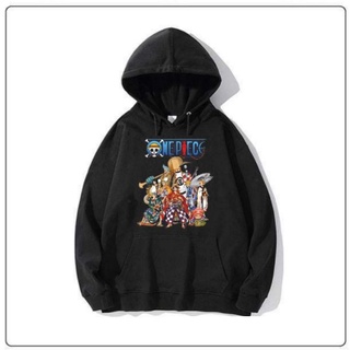 Áo Hoodie Dài Tay In Hình One Piece - Luffy Mũ Rơm Cực HOT