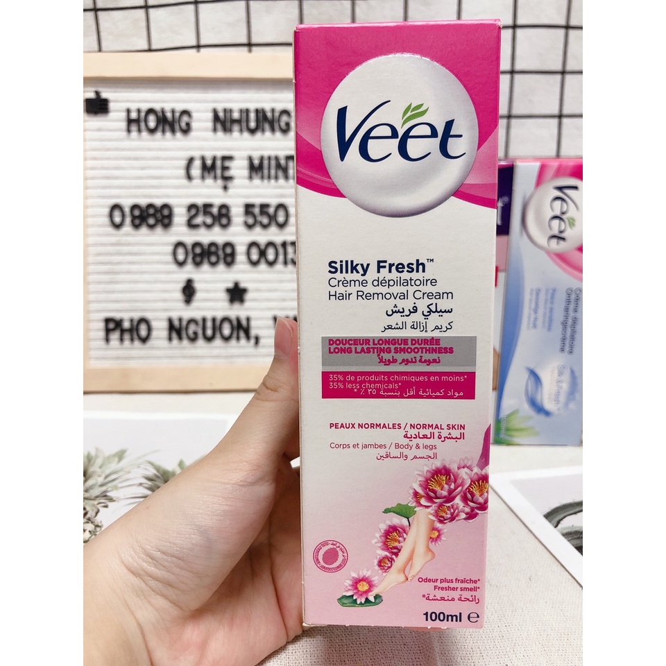 (Ảnh thật - Hàng chính hãng) Tẩy lông Veet 100ml