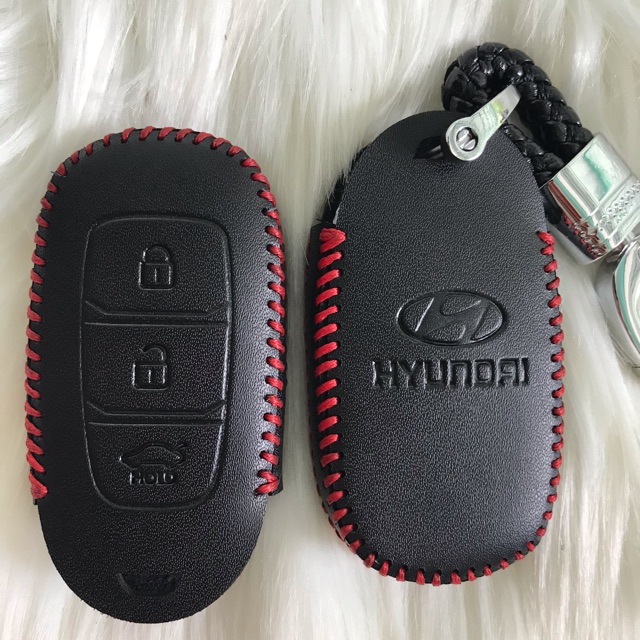 Bao Da Chìa Thông Smart key Hyundai Accent  2019