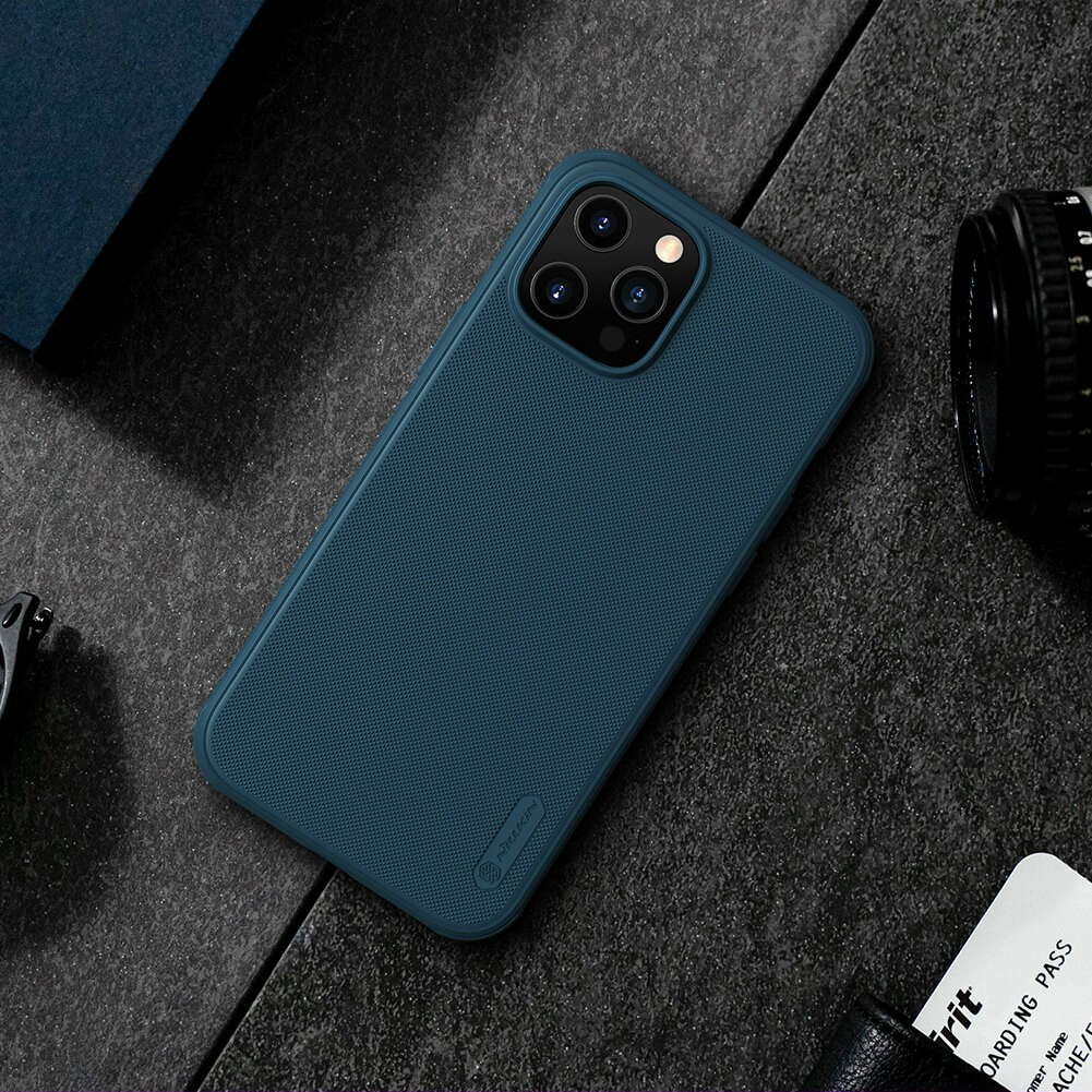 ỐP LƯNG IPHONE 13 PRO MAX, 13, 12 - 12 PRO - 12 PRO MAX NILLKIN SẦN LƯNG CỨNG VIỀN DẺO CHÍNH HÃNG