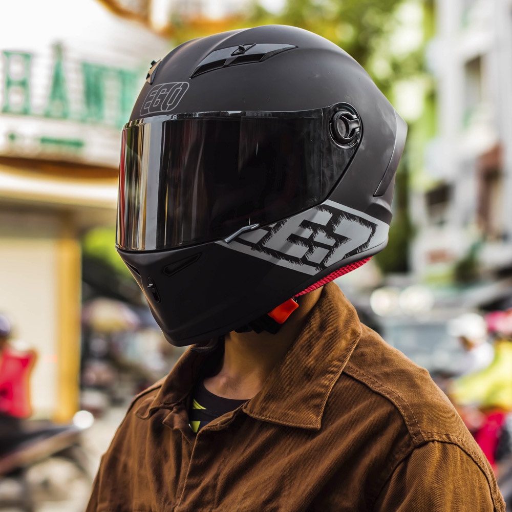 Mũ bảo hiểm FullFace EGO E7 - 1 Kính Hàng Cao Cấp chính hãng bảo hành 12 tháng