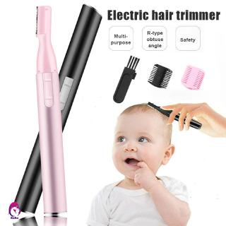 【Hàng mới về】 Mute Baby Electric Hair Trimmer Automatic Durable Safe Shaving Hair Tool for Infant
