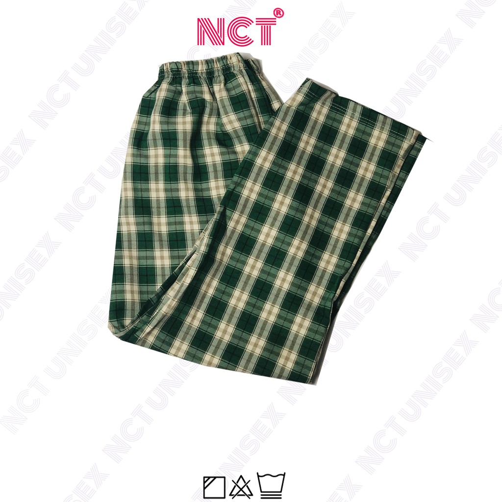 QUẦN CARO 7 MÀU - Quần Dài Caro - Quần Ống Rộng - Quần Dài Mặc Dáng Đẹp - NCT Unisex