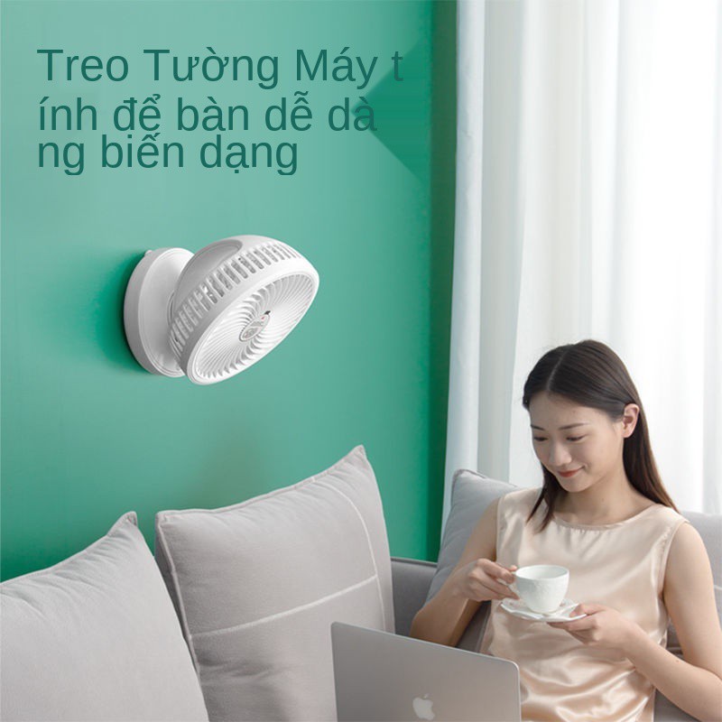 Quạt lưu thông Faloth Hồng Kông Sạc USB Mini Di động Văn phòng ký túc xá sinh viên siêu yên tĩnh | BigBuy360 - bigbuy360.vn