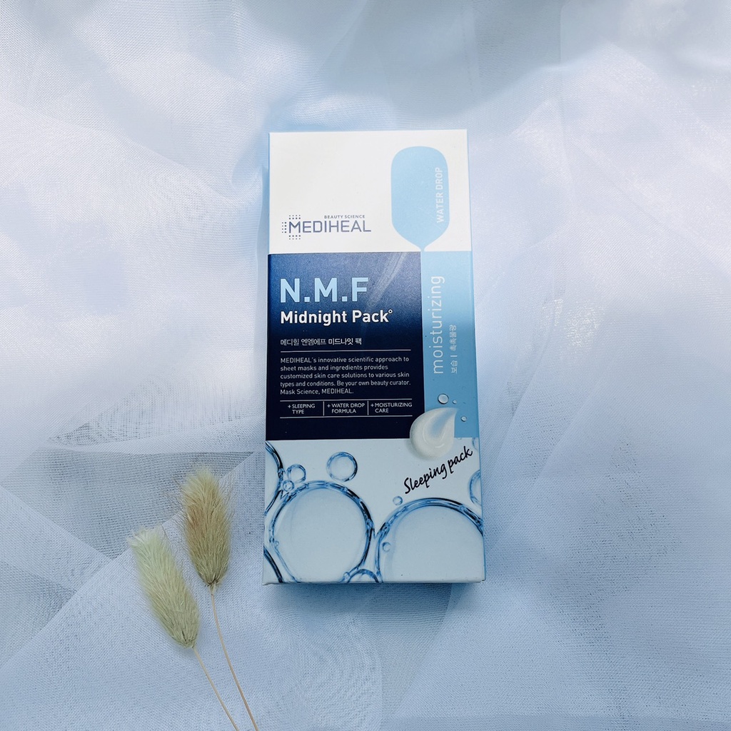 Mặt Nạ Ngủ Cấp Ẩm Cho Da Mediheal N.M.F NMF Midnight Capping Pack