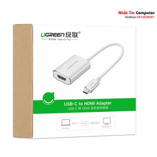 Cáp chuyển đổi USB Type-C to HDMI Ugreen 40865