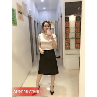 Áo phông kẻ len tăm yody