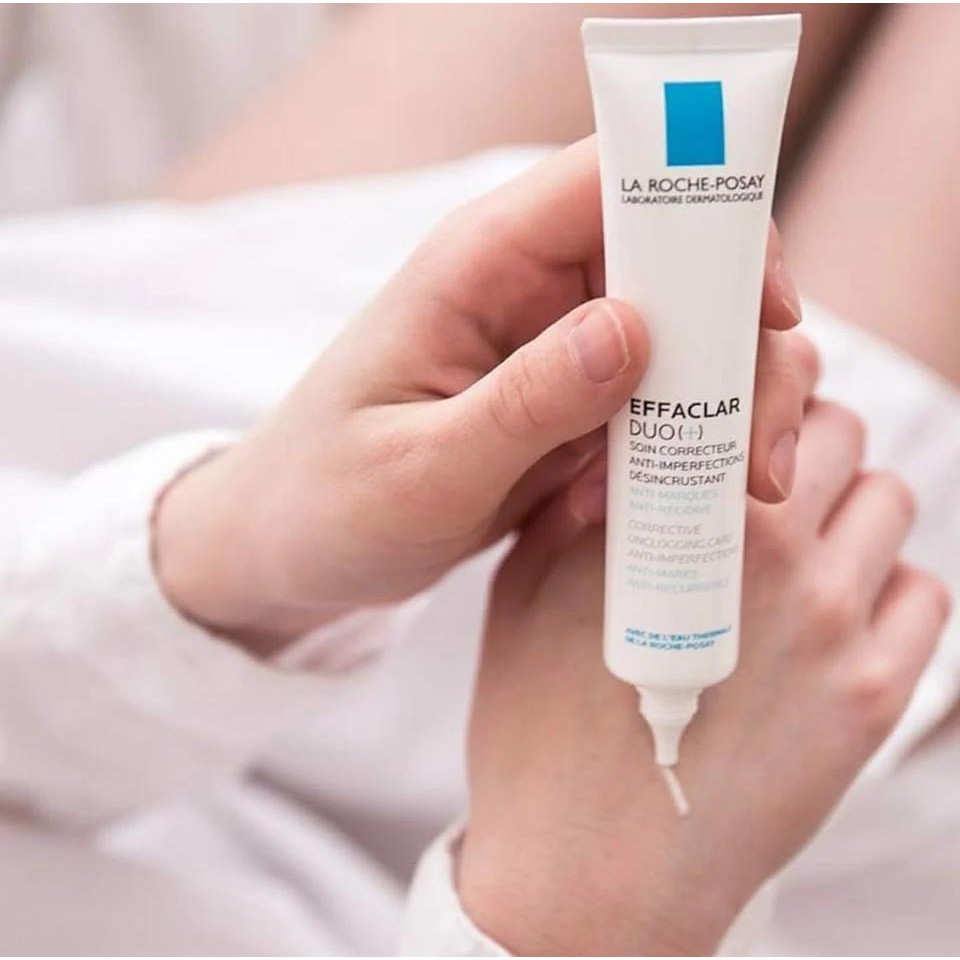 Kem Dưỡng Da La Roche Posay Effaclar Duo+ Giúp Giảm Mụn Ngăn Ngừa Vết Thâm