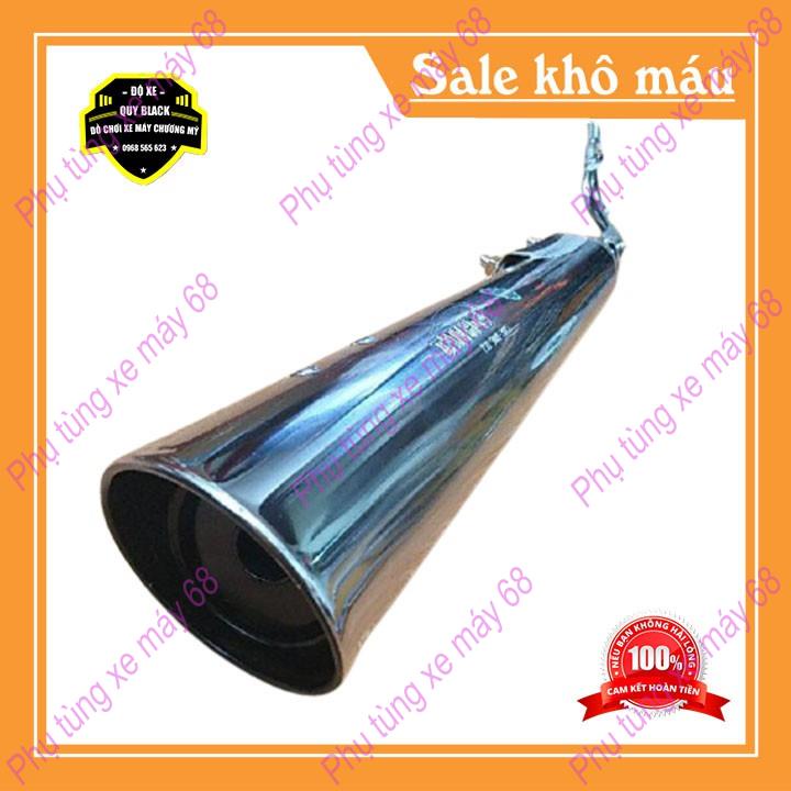Pô Xe Máy Tân Hòa đít vát kiểu 2543 móc hay wave 50cc - 100cc, dream