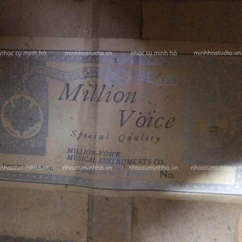 Guitar Classic Nhật Million Voice, đàn đã qua sử dụng, chơi tốt, âm thanh hay