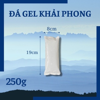Túi đá gel giữ lạnh 250g - Túi đá gel khô giữ lạnh thực phẩm, chườm lạnh, trữ bảo quản sữa - KP