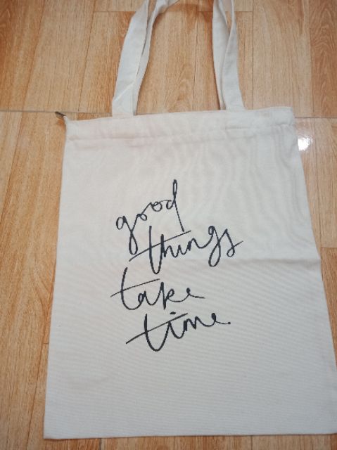 Túi tote Good thing ( có khóa miệng)