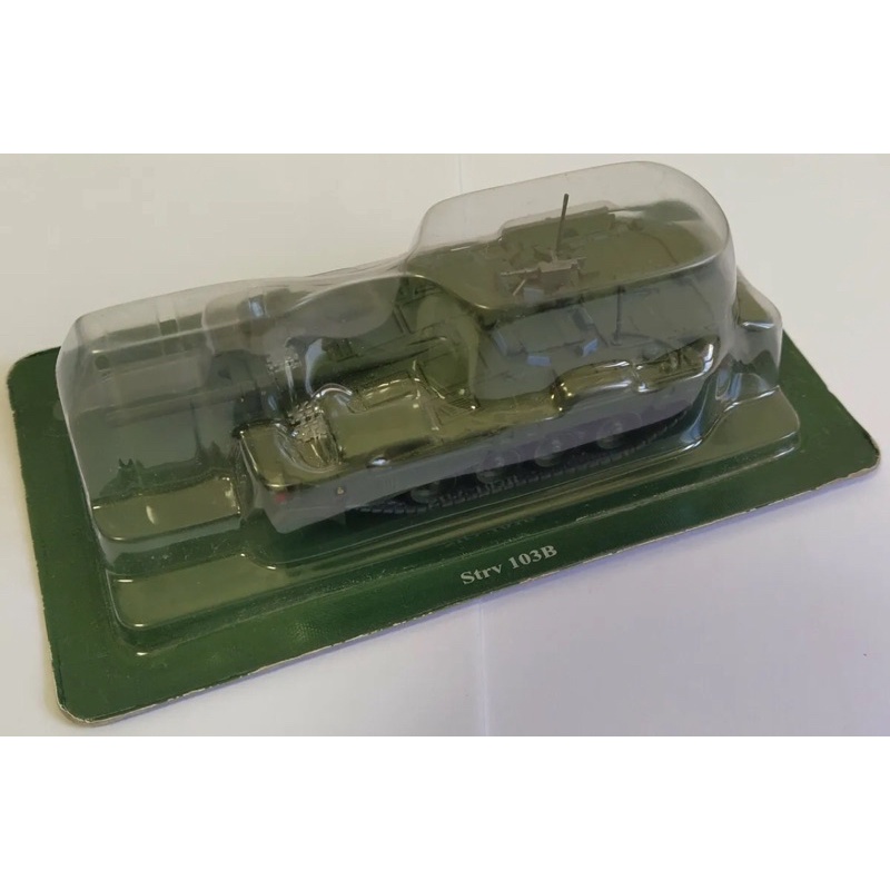 Mô hình xe t tỷ lệ 1:72 DeAgostini / Eaglemoss Stridsvagn Strv 103 của Thuỵ Điển.