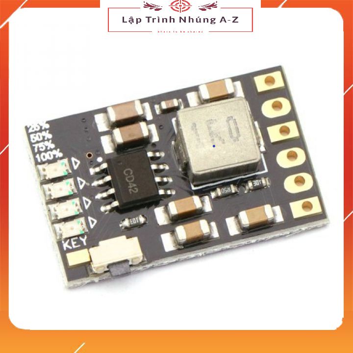 [Lập Trình Nhúng A-Z][52] Mạch Sạc Và Bảo Vệ Pin Lithium 3.7V/4.2V - Có Tích Hợp Tăng áp 5V 2A