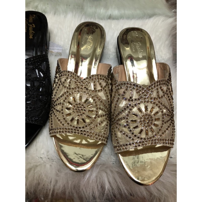 Guốc trung niên cao cấp số lớn big size 36-43 gót 3p va 5p