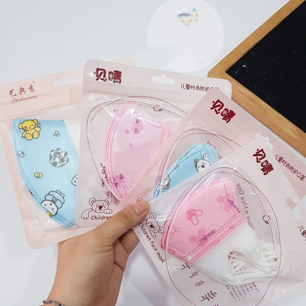 SET KHẨU TRANG CHỐNG BỤI KHUẨN CHO BÉ YÊU - SIÊU RẺ