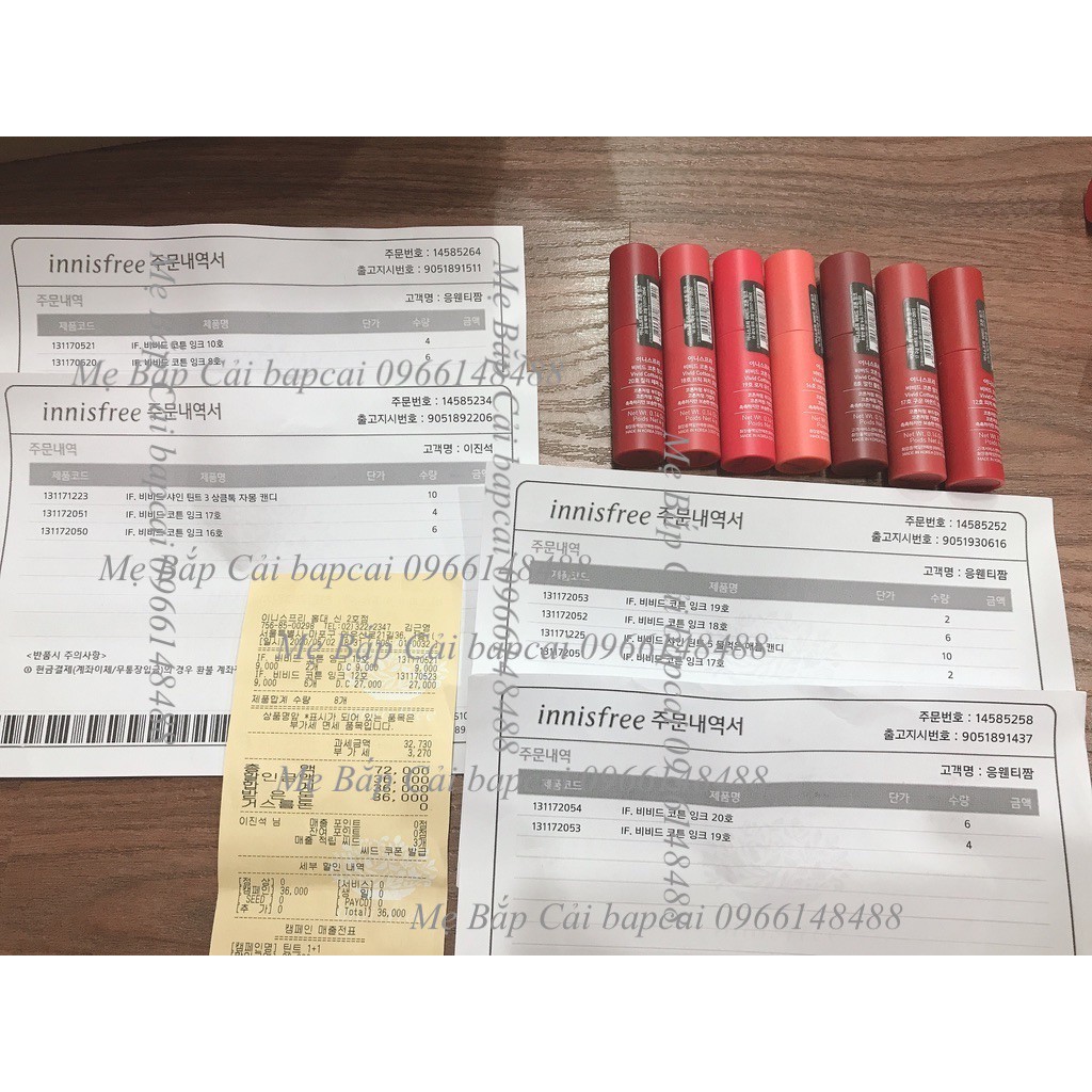 MBC Son kem lì Vivid Cotton Ink INF | BigBuy360 - bigbuy360.vn