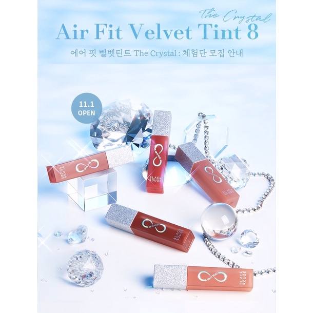 Son kem lỳ Black Rouge Air Fit Velvet Tint 8 | BigBuy360 - bigbuy360.vn