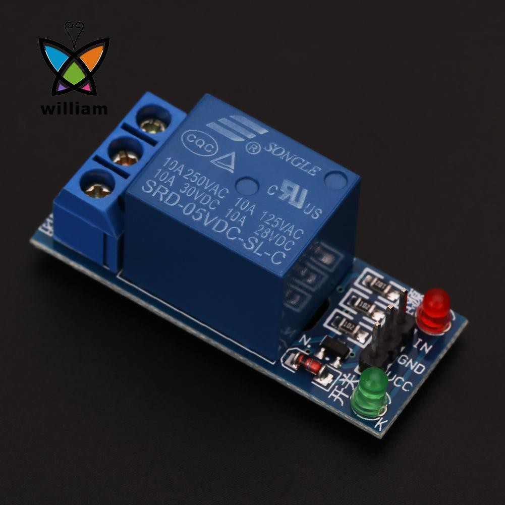 1 / 2 / 5 Mô Đun Rơ Le 1 Kênh 5v / 12v / 24v Thời Trang Cho Arduino 1280 2560 Arm Pic Avr Dsp