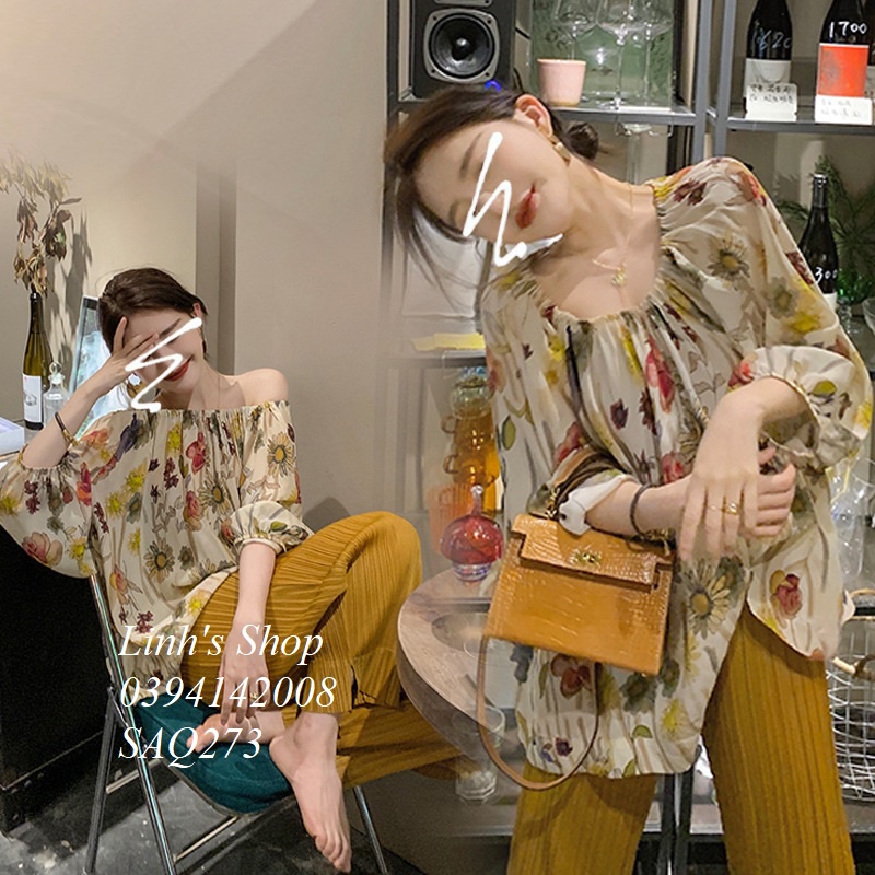 Set Áo Quần Bầu Bộ Bầu Xinh SAQ273