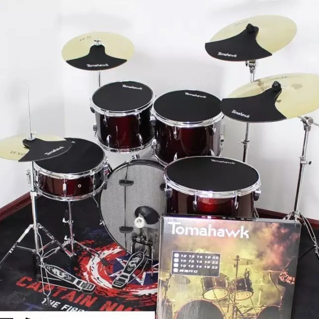 Drum Mute Tomahawk - Giảm âm / tiếng ồn trống jazz 80%
