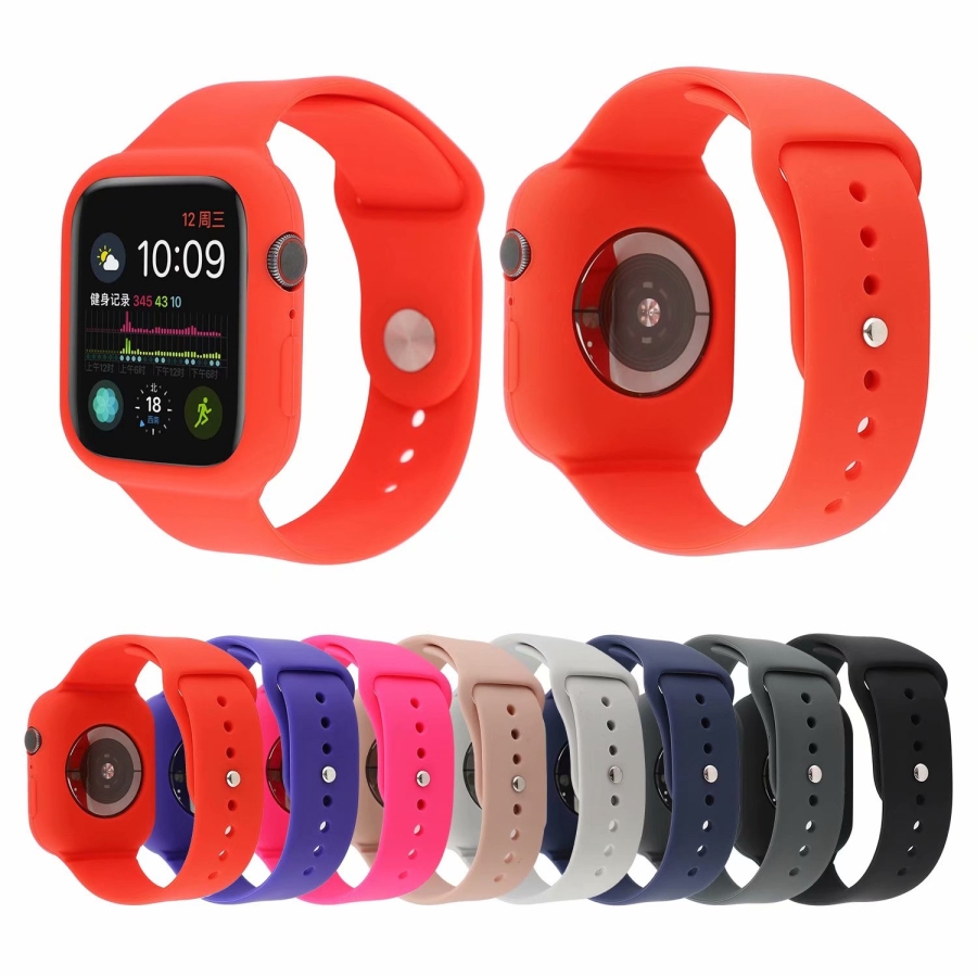 Sale 70% Dây đeo bằng silicon mềm mại cho đồng hồ Apple Watch Series 1/4/ 3, #5,38mm Giá gốc 130,000 đ - 34C47