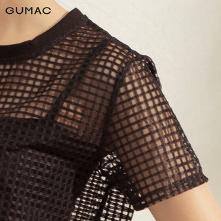 Áo croptop lưới ATA1148 GUMAC (Không gồm áo dây)
