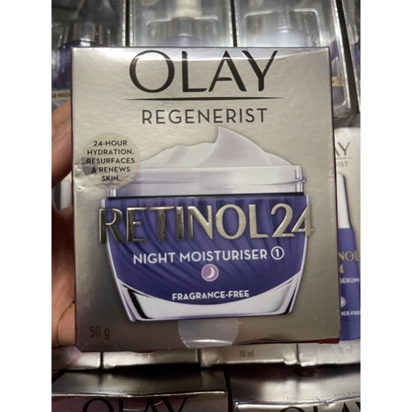 Chuẩn Úc, Kem Dưỡng Da Chống Lão Hoá Ban Đêm Olay Regenerist Retinol 24 Night Moisturizer, 50g