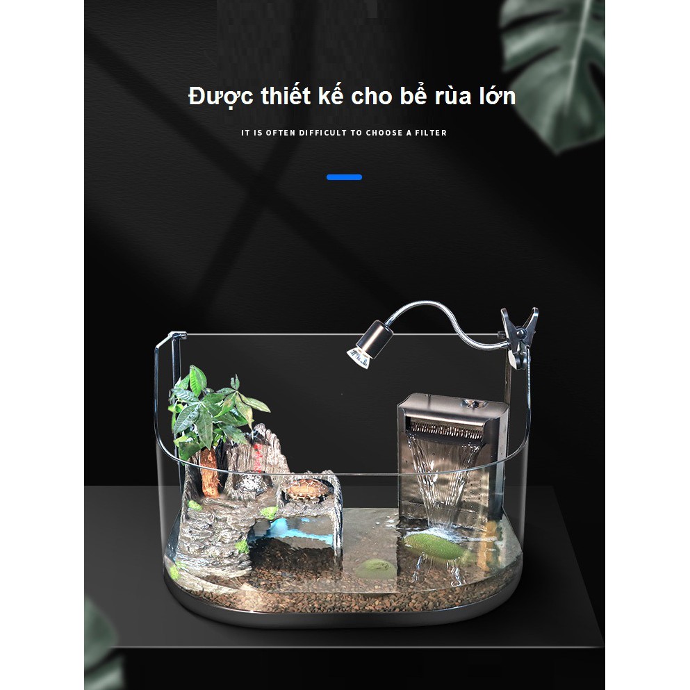 Bộ lọc bể rùa lớn tinh khiết đa năng IX