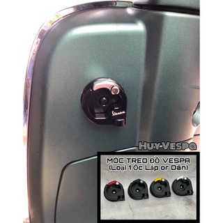 Móc treo đồ nhôm cho xe vespa