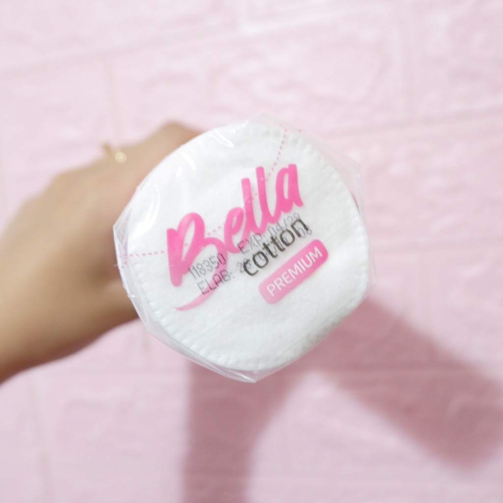 Bông tẩy trang Bella hỗ trợ làm sạch da Bella Cotton Premium Duo túi 100 - 120 miếng NPP Shoptido | BigBuy360 - bigbuy360.vn