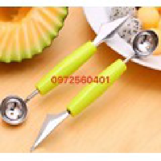 Thìa múc hoa quả 2 đầu tròn + nhọn