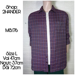 Áo 2hand sơ mi Flannel (inbox shop để chọn mẫu)