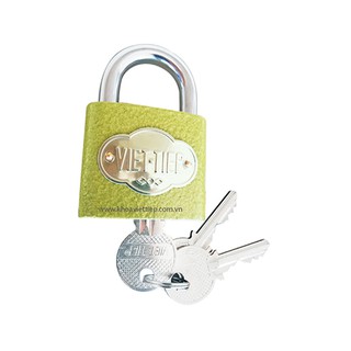 Khóa treo Gang bấm Việt Tiệp 01521 Sơn vân búa