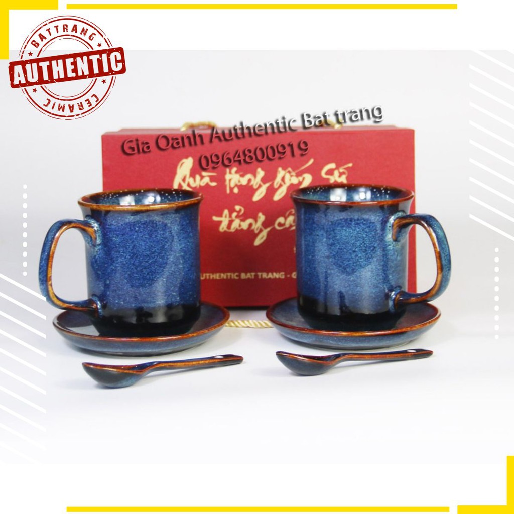 QUÀ TẶNG HOT- BỘ CỐC SỨ MEN XANH HỎA BIẾN ĐẲNG CẤP -BỘ QUÀ TẶNG DỊP LỄ TẾT, NĂM MỚI VÀ QUÀ TẶNG GIA ĐÌNH thật sự ý nghĩa