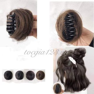 Tóc giả búi ❤️❤️ FREESHIP ❤️❤️ búi mini dạng kẹp