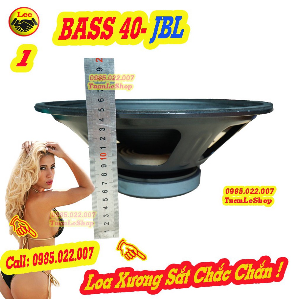 LOA BASS 40 J B L TỪ 170 COIL 75 HÀNG NHẬP KHẨU CAO CẤP -LOA BASS 4 TẤC CHO LOA KÉO – GIÁ 1 CỦ