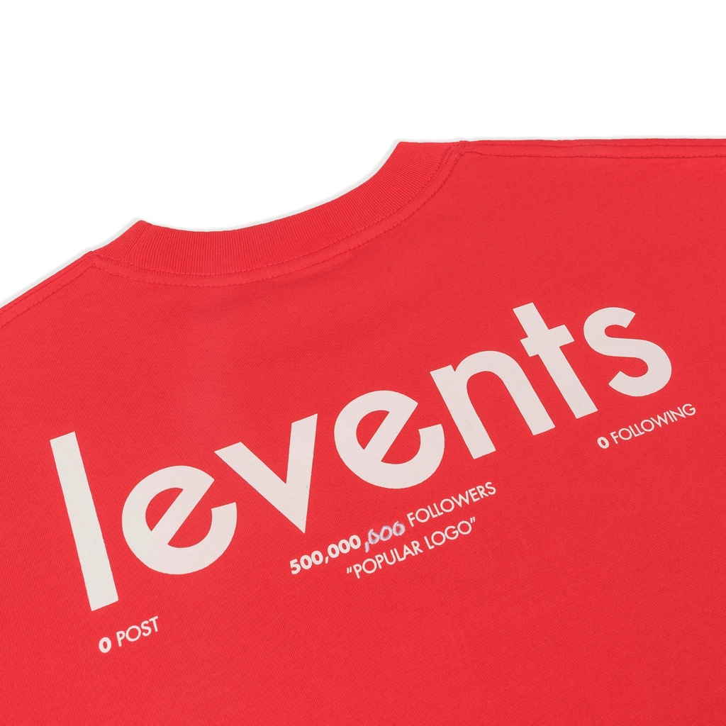 Áo Thun Levents Popular Logo 2.0/ Red