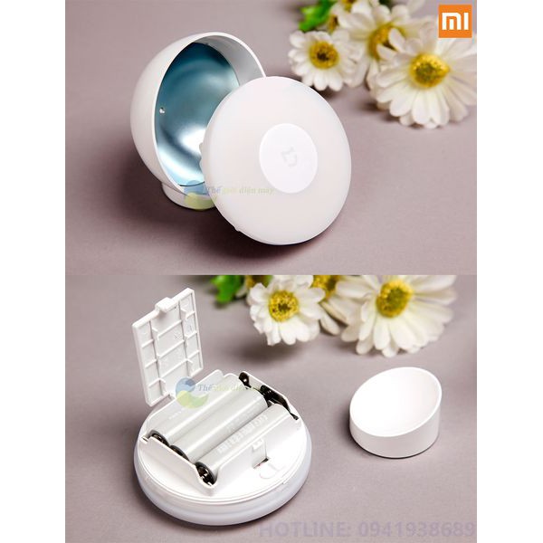 Đèn ngủ cảm biến Xiaomi Mijia gen 2 MJYD02YL dùng pin AA - Bảo Hành 6 Tháng - Shop Thế Giới Điện Máy