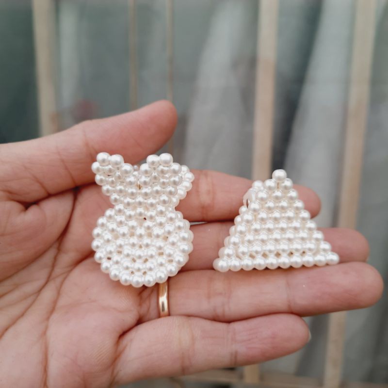 Kẹp tóc đính Hạt siêu cưng cho bé (2.5~3cm)