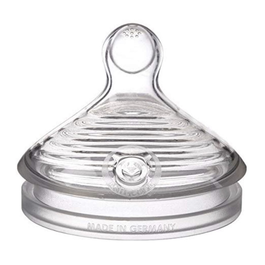 Núm ti thay thế bình sữa Nuk Simply Natural (đủ size)