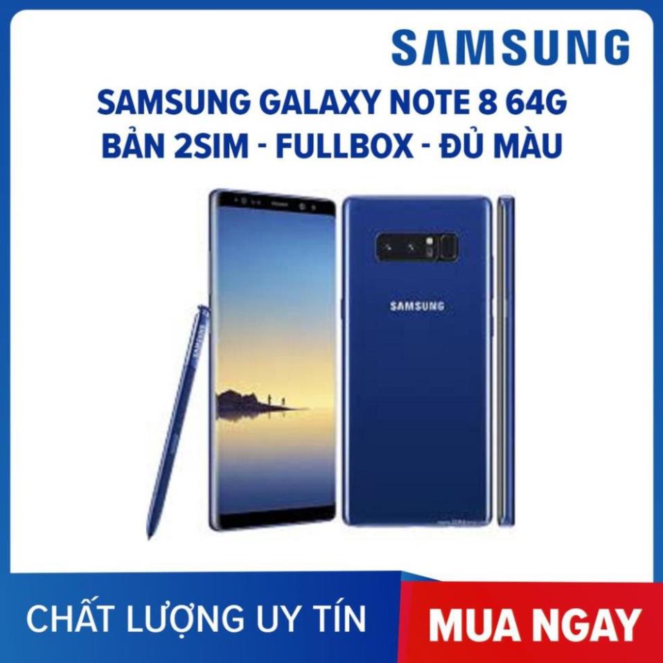 điện thoại Samsung Galaxy Note 8 ram 6G/64G mới Chính hãng zin, cấu hình cao, cày Game Nặng Chất