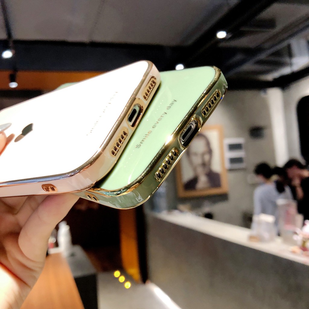 HOT TRENDỐp lưng dẻo màu cạnh vuông hình tim 7 8 X 11 12 Pro Max - MINH AN SAIGON