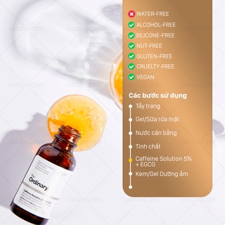 Tinh Chất The Ordinary Caffeine Solution 5% + EGCG ( 30mL )
