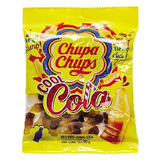 E - Kẹo Dẻo Chupa Chups Vị Cola Túi 90G