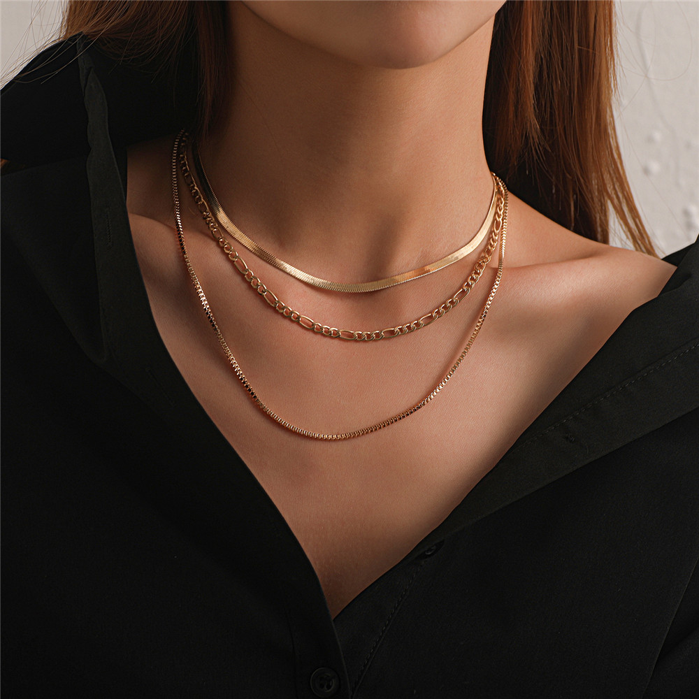 Vòng cổ Choker nhiều lớp thời trang dành cho nữ